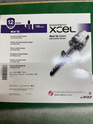 1-Box(6)Endopath Xcel Surgical Trocar 12x100mm Blunt Tip H12LP