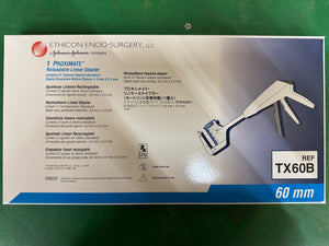 1-Box(3)Ethicon TX60B Proximate Reloadable Linear Staplers