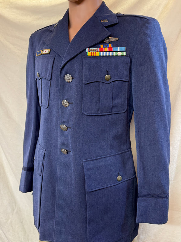 Original Korean War USAF Officer's Dress Blue Uniform Jacket/Pants