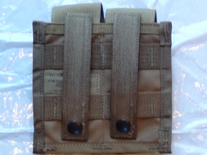 NEW MOLLE II DOUBLE 40MM HIGH PYROTECHNIC POUCH, COYOTE BROWN