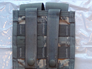 NEW MOLLE II DOUBLE 40MM HIGH PYROTECHNIC POUCH, ACU