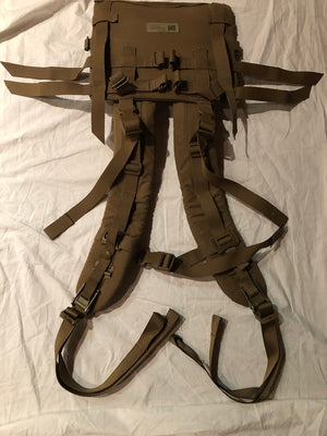 COMPLETE USMC FILBE SHOULDER STRAPS W/LOWER QUICK RELEASE STRAPS