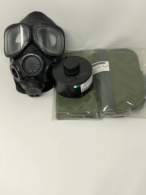 3M FR-M40-Size CBRN FULL FACE PIECE RESPIRATOR W/FILTER & CARRIER POUCH