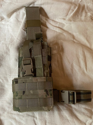MODULAR DROP LEG UNIVERSAL HOLSTER - LONDON BRIDGE TRADING CO LBT-6099Z MULTICAM