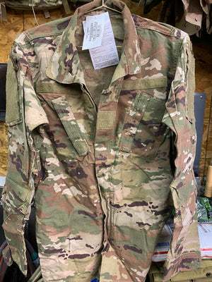 USGI FRACU Flame-Resistant Army Combat Uniform Coat - OCP SCORPION /MULTICAM