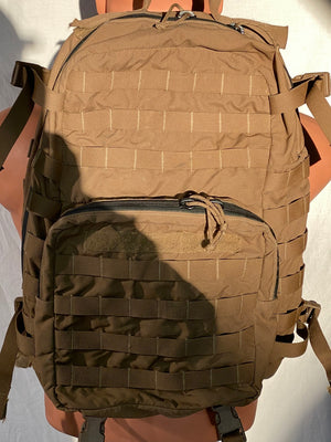 USMC FILBE ASSAULT PACK COYOTE PROFESSIONALLY REPAIRED