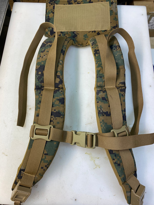 USMC ILBE APB03 SHOULDER STRAP ASSEMBLY MARPAT LockNWalkHarness