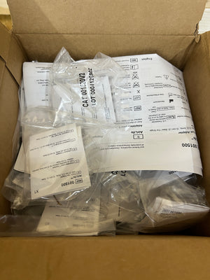 NEW BOX OF 50 AIRLIFE Trach "T" Adapter 22mm O.D. Arms 15mm I.D.