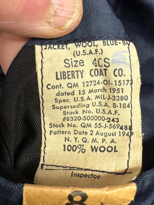 Authentic Korean War USAF Officers"Ike" Jacket