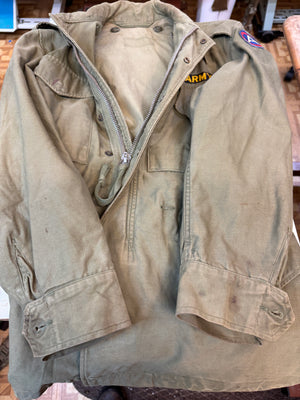 Vintage Authentic Field Jacket US Military M51 Korean War 1950s