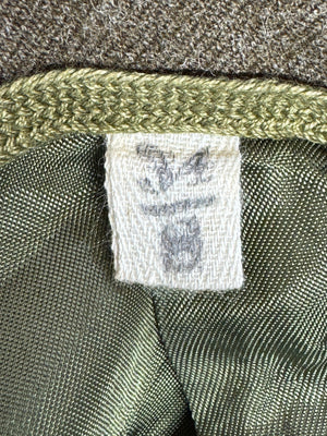 AUTHENTIC US ARMY KOREAN WAR M1950 IKE EISENHOWER MILITARY JACKET 34S