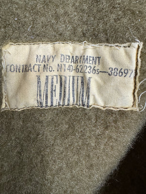 VERY RARE VINTAGE JACKET DECK A1 USN US NAVY FIRST PATTERN