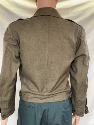 U.S. Army WWII 1944 Ike OD Wool Field Jacket SIZE 34R