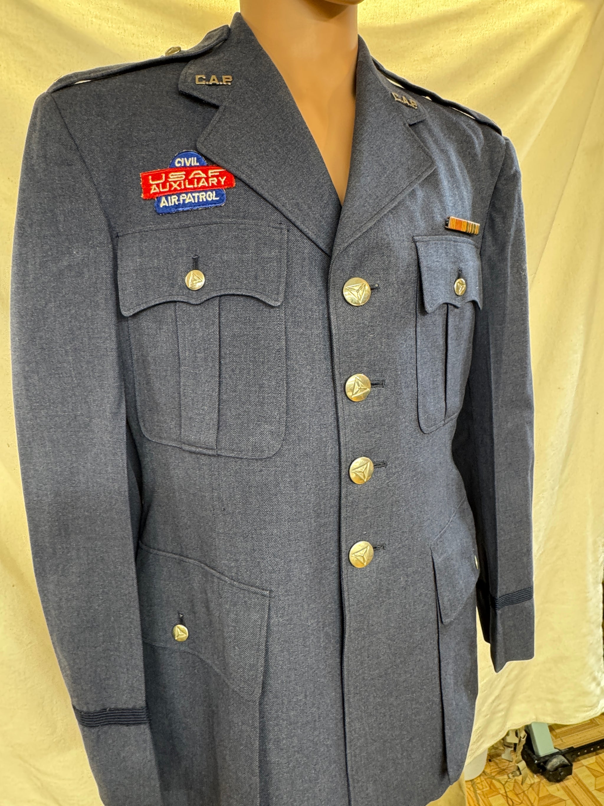 1951 Civil Air Patrol USAF Auxiliary NY Pilots Officers Dress Uniform - LockNWalkHarness 1951 Civil Air Patrol USAF Auxiliary NY Pilots Officers Dress Uniform - LockNWalkHarness
