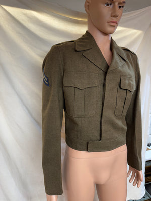 Vintage US Army Jacket 38L Korean War M1950 Ike Eisenhower Military Uniform