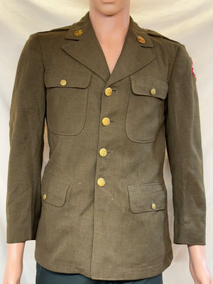 Original 1942 Dated US Army Enlisted Men's Tunic size 36S Named