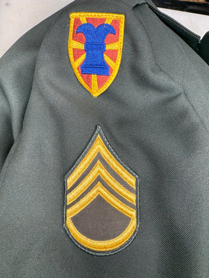 Authentic US Army Green Service Uniform Vietnam Era 42R Jacket