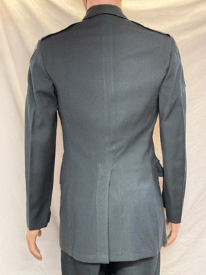Original US Army Green Service Uniform Vietnam Era 34L Jacket-Named