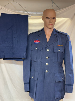 1951 Civil Air Patrol USAF Auxiliary NY Pilots Officers Dress Uniform , Jacket & Trousers
