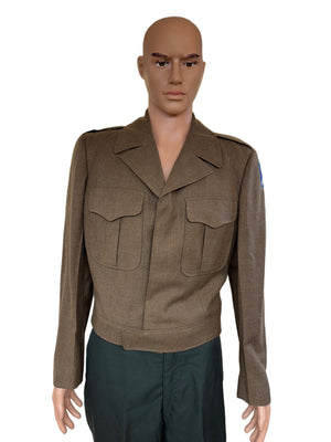 Authentic US Army Jacket Korean War M1950 Ike Eisenhower Military Uniform size 40L