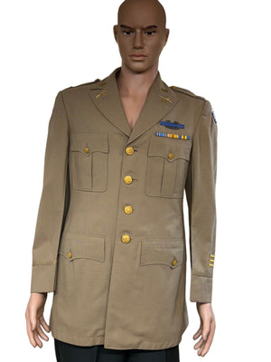 WWII US Army Summer Tropical Officer Coat/Jacket