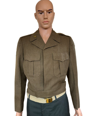 Original US Army Jacket Korean War M1950 Ike Eisenhower Military Uniform size 38 Regular