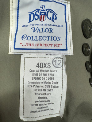ORIGINAL GENUINE USMC ISSUE OVERCOAT/TRENCHCOAT