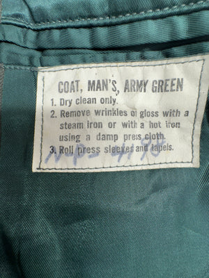 Authentic US ARMY Serge Wool JACKET is the Size 38R
