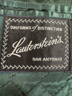 1960’s U.S. 3rd. Infantry Division Army Captain Poly/Wool Class A Uniform Jacket 40 XLong