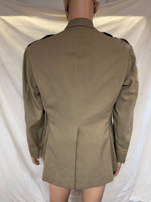Korean War US Army (Officers?)Khaki Uniform Jacket with Patches