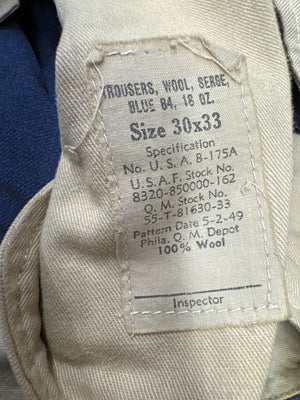 U.S.A.F. Korean War Era Wool Serge Jacket & Trousers