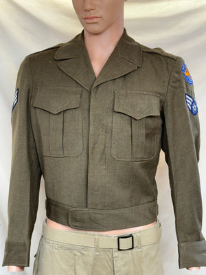 U.S. O.D. Wool Ike Jacket Dated 1946 Size 34 Regular