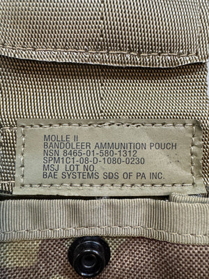 MOLLE ll 6 MAG BANOLEER POUCH