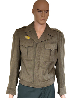 Authentic US ARMY “IKE”  WOOL JACKET Dated 1945 Size 36R