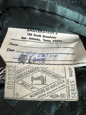 1960’s U.S. 3rd. Infantry Division Army Captain Poly/Wool Class A Uniform Jacket 40 XLong