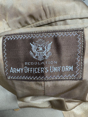 WWII US Army Summer Tropical Officer Coat/Jacket