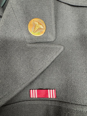 Authentic Vietnam Era U.S. Army Wool Serge Coat Jacket Named & Dated