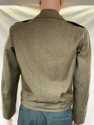 Original US Army Jacket Korean War M1950 Ike Eisenhower Military Uniform size 38Long