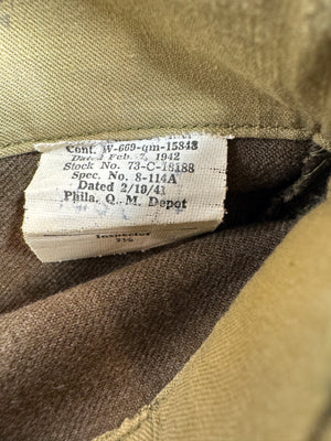 WWII US Army Forces Western Pacific/European Theater of Operations(ETO)Dual Patched Jacket & Hat