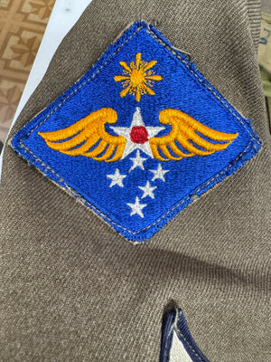 Original WWII US Army Air Corps USAAF Wool Uniform Jacket Size 38Long