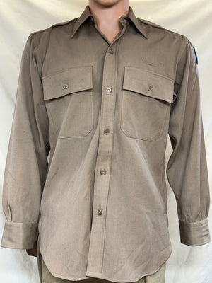 WWII USAAF Khaki Officers Uniform Shirt