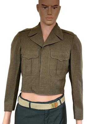 AUTHENTIC US ARMY KOREAN WAR M1950 IKE EISENHOWER MILITARY JACKET 34S