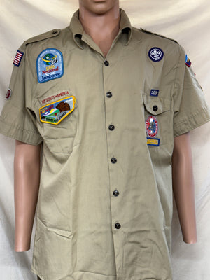 Vintage Boy Scouts Of America Men’s Instructor Shirt , Size Large