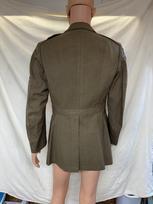 Original WWII US Army Air Corps USAAF Wool Uniform Jacket Size 38Long