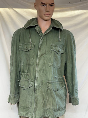 Vietnam Era USAF 1961 Field Jacket Air Force Flight bomber SML REG Sateen Ownbey Hood