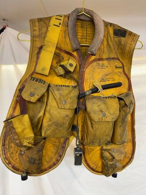 Authentic 50’s BUAER MARK 2 Survival Vest Worn By H-34 CHOCTAW PILOTS