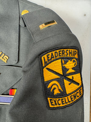 Authentic 80’s U.S. Army Officers Jacket Size 40S Named
