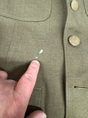 Original WWII US Army Air Corps USAAF Wool Uniform Jacket Size 38Long