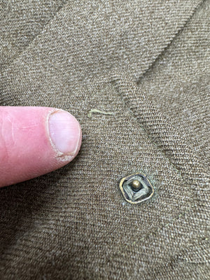 Vintage US Army Jacket 38L Korean War M1950 Ike Eisenhower Military Uniform