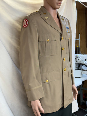 WWII US Army Summer Tropical Officer Coat/Jacket